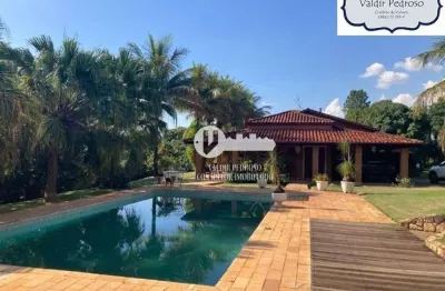 Chácara com 4 dormitórios à venda, 5000 m² por r$ 3.500.000,00 - recanto das flores - indaiatuba/sp