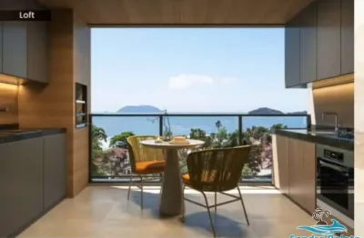Lofts e apartamentos a 240 metros da praia maranduba