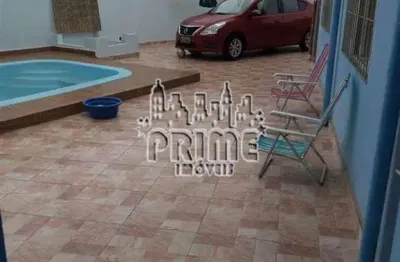 Casa com 3 dormitórios à venda, 92 m² por r$ 400.000,00 - balneário marajá - itanhaém/sp