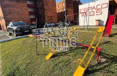 Apartamento com 2 dormitórios à venda, 36 m² por r$ 170.000,00 - jardim quietude - praia grande/sp
