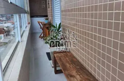 Apartamento com 2 dormitórios à venda, 77 m² por r$ 603.000,00 - mirim - praia grande/sp