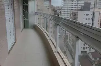 Apartamento com 2 dormitórios à venda, 136 m² por r$ 1.100.000,00 - aviação - praia grande/sp