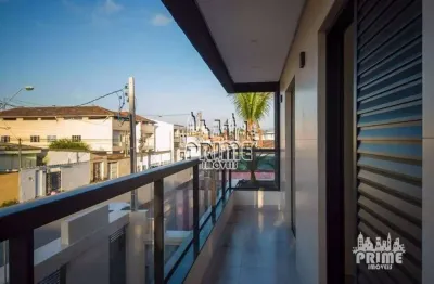 Casa com 3 dormitórios à venda, 66 m² por r$ 400.000,00 - vila antártica - praia grande/sp