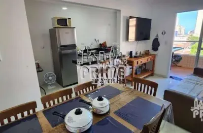 Apartamento com 2 dormitórios para alugar, 70 m² por r$ 4.810,00 - vila assunção - praia grande/sp