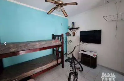 Kitnet com 1 dormitório à venda, 22 m² por r$ 122.000,00 - balneário flórida - praia grande/sp