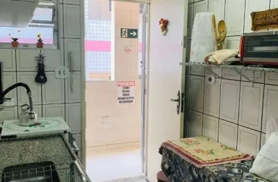 Kitnet com 1 dormitório à venda, 34 m² por r$ 215.000 - ocian - praia grande/sp