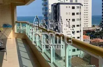 Apartamento com 2 dormitórios à venda, 87 m² por r$ 650.000,00 - ocian - praia grande/sp