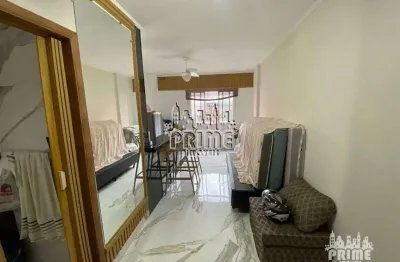 Kitnet com 1 dormitório à venda, 23 m² por r$ 180.000,00 - ocian - praia grande/sp