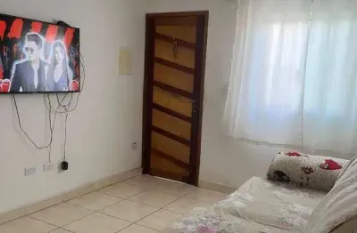 Casa com 2 dormitórios à venda, 48 m² por r$ 235.000,00 - anhanguera - praia grande/sp