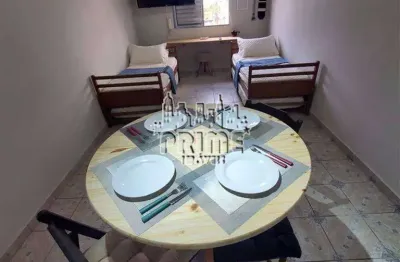 Kitnet com 1 dormitório à venda, 33 m² por r$ 205.000,00 - boqueirão - praia grande/sp