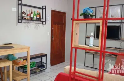 Kitnet com 1 dormitório à venda, 36 m² por r$ 233.000,00 - ocian - praia grande/sp