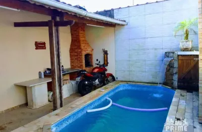 Casa com 2 dormitórios à venda, 150 m² por r$ 345.000,00 - maracanã - praia grande/sp