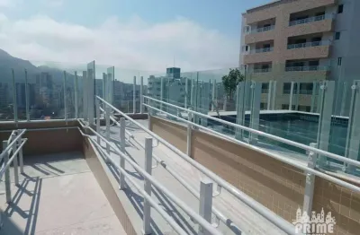 Apartamento com 1 dormitório para alugar, 44 m² por r$ 2.300,00/mês - boqueirão - praia grande/sp