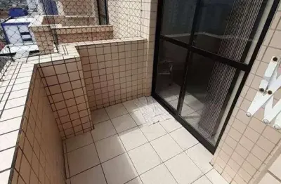 Apartamento com 1 dormitório à venda, 58 m² por r$ 300.000,00 - aviação - praia grande/sp