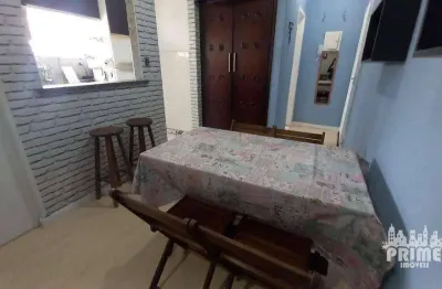 Apartamento com 1 dormitório à venda, 33 m² por r$ 160.000 - jardim imperador - praia grande/sp