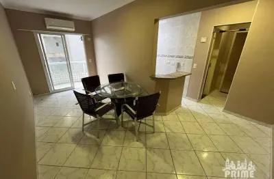 Apartamento com 1 dormitório para alugar, 68 m² por r$ 2.658,45/mês - canto do forte - praia grande/sp