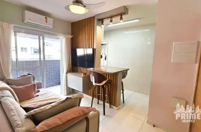 Apartamento com 1 dormitório à venda, 42 m² por r$ 419.000,00 - canto do forte - praia grande/sp