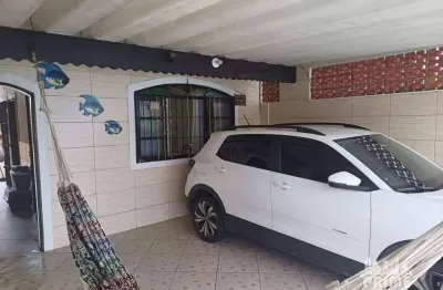 Casa com 2 dormitórios à venda por r$ 375.000,00 - maracanã - praia grande/sp