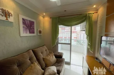 Apartamento com 2 dormitórios à venda, 75 m² por r$ 435.000,00 -  guilhermina - praia grande/sp