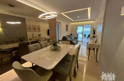 Apartamento com 2 dormitórios à venda, 98 m² por r$ 900.000,00 - canto do forte - praia grande/sp