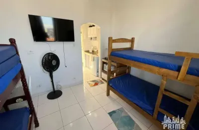 Kitnet com 1 dormitório à venda, 22 m² por r$ 168.000,00 - ocian - praia grande/sp
