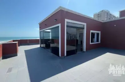 Cobertura com 5 dormitórios à venda, 300 m² por r$ 970.000,00 - ocian - praia grande/sp
