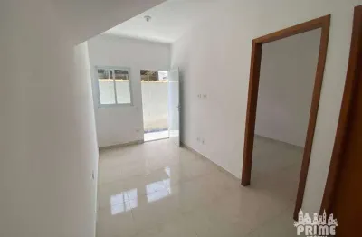 Casa com 2 dormitórios, 43 m² - venda por r$ 280.000,00 ou aluguel por r$ 1.490,00/mês - melvi - praia grande/sp
