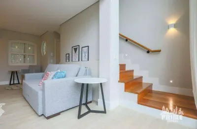 Apartamento com 2 dormitórios à venda, 70 m² por r$ 128.000,00 - jardim bevedere - campos do jordão/sp