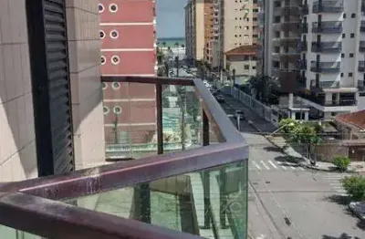 Apartamento com 3 dormitórios, sacada, 122 m² por R$ 373.000 - Tupi - Praia Grande/SP