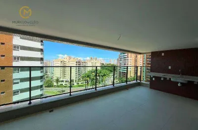 Apartamento com 4 dormitórios à venda, 206 m² por r$ 3.150.000 - alphaville i - salvador/ba