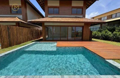 Casa com 4 dormitórios à venda, 200 m² por r$ 4.400.000,00 - itacimirim - camaçari/ba