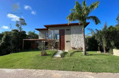 Casa com 4 dormitórios à venda, 400 m² por r$ 3.400.000,00 - praia do forte - mata de são joão/ba