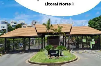 Terreno à venda, 450 m² por r$ 660.000 - alphaville litoral norte 1 - camaçari/ba