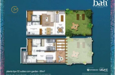 Village com 2 dormitórios à venda por r$ 1.320.000,00 - itacimirim - camaçari/ba