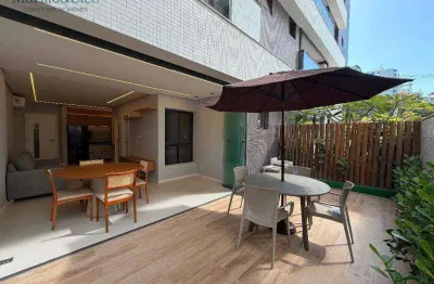Apartamento garden com 1 dormitório, 66 m² - venda por r$ 1.050.000,00 ou aluguel por r$ 7.650,00/mês - alphaville i - salvador/ba