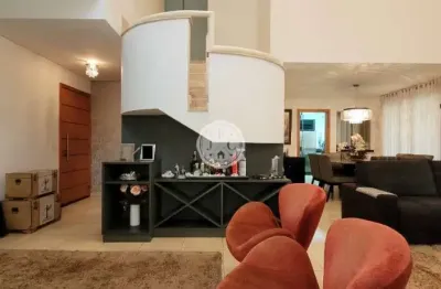 Casa condomínio - mobiliado - 4 suítes - locação - quinta do golf