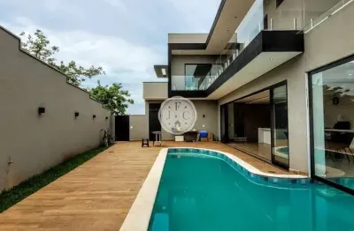 Casa em condomínio fechado com 4 quartos à venda na vila do golf, ribeirão preto  por r$ 3.190.000