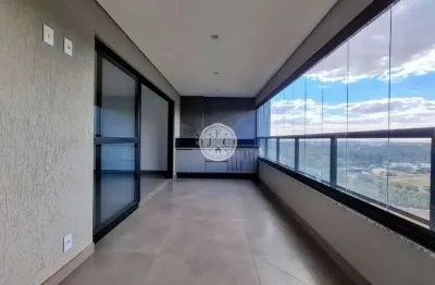 Apartamento com 3 quartos sendo 3 suítes para alugar,  153m² - jardim olhos d'água ii