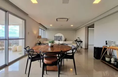 Apartamento alto padrão mobiliado com 4 suítes - aluguel - edifício guaecá - ribeirânia