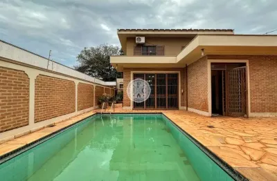 Casa sobrado com 03 quartos para alugar, 298m² construídos - jardim são luiz