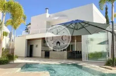 Casa em condomínio mobiliada com 04 suítes para aluga, 485m² construídos - jardim canadá