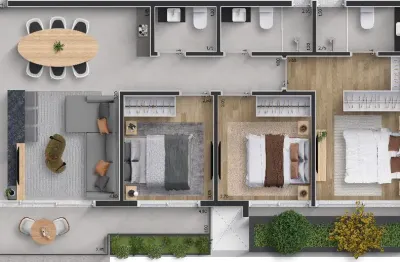 Apartamento com 3 quartos à venda na Rua Comendador Fontana, 105, Centro Cívico, Curitiba