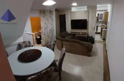 Sobrado com 3 dormitórios à venda, 153 m² por r$ 570.000,00 - jardim santa mena - guarulhos/sp