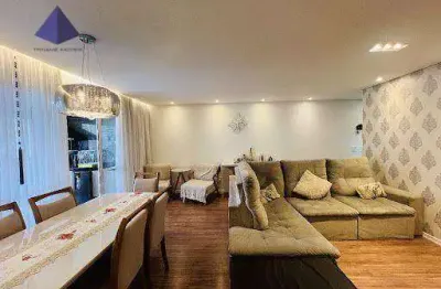 Apartamento com 3 dormitórios à venda, 106 m² por r$ 1.170.000,00 - jardim flor da montanha - guarulhos/sp