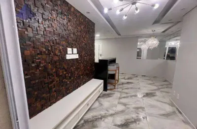 Apartamento com 2 dormitórios à venda, 68 m² por r$ 742.000,00 - jardim flor da montanha - guarulhos/sp