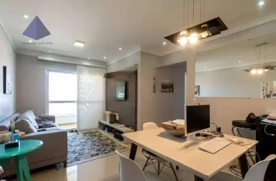 Apartamento com 3 dormitórios à venda, 83 m² por r$ 565.000,00 - jardim las vegas - guarulhos/sp