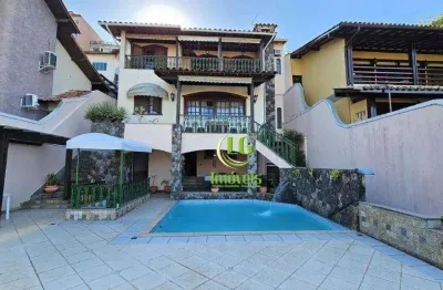 Casa com 5 quartos à venda, 450 m² por r$ 1.700.000 - camboinhas - niterói/rj