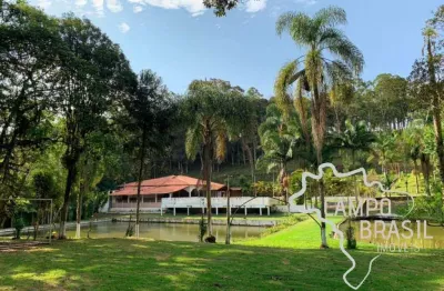 Oportunidade !   chácara 18.000m²  formada com lago, piscina e campo de futebol !