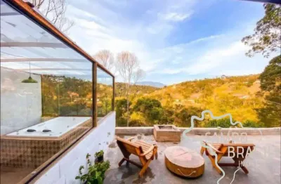 Maravilhoso chalé 1076m² em santo antônio do pinhal !