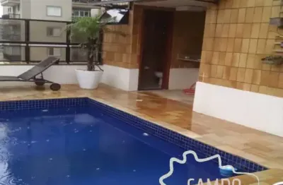 Lindo apartamento cobertura triplex 400m² em santos